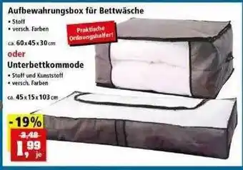 Thomas Philipps Aufbewahrungsbox Für Bettwäsche Angebot