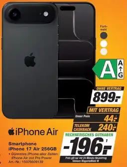 Expert Technomarkt iPhone Air Angebot