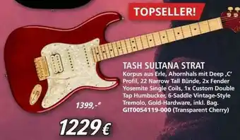 Music Store Tash Sultana Strat Angebot