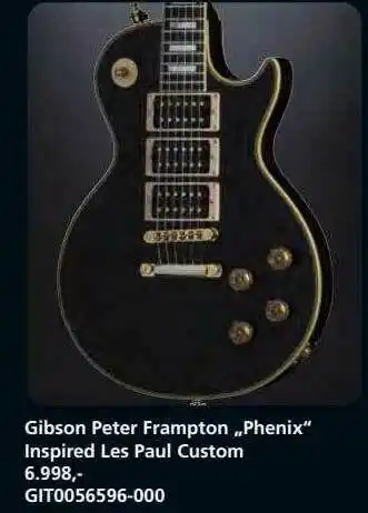 Music Store Gibson Peter Frampton „phenix” Angebot