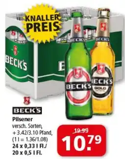 Multi Markt BECK'S Pilsener Angebot