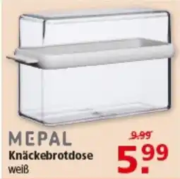 Multi Markt MEPAL Knäckebrotdose weiß Angebot