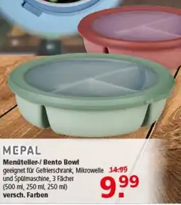 Multi Markt MEPAL Menüteller-/ Bento Bowl Angebot