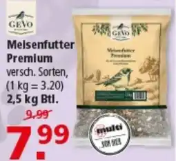 Multi Markt GEVO Melsenfutter Premium Angebot