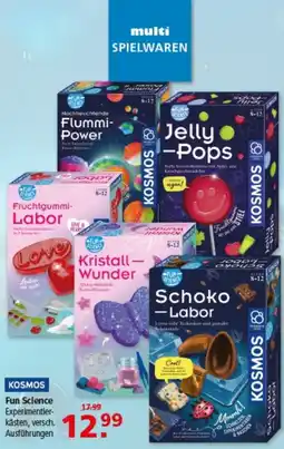 Multi Markt Fun Science Experimentier-kästen, versch. Ausführungen Angebot
