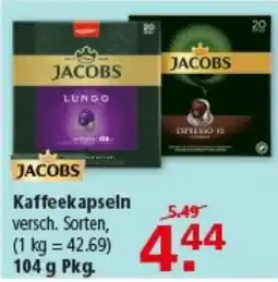 Multi Markt Jacobs KaffeeKapseln Angebot