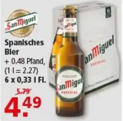 Multi Markt San Miguel Spanisches Bier Angebot