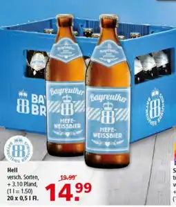 Multi Markt Bayreuther Hefe-Weissbier Angebot