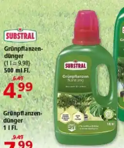 Multi Markt SUBSTRAL Grünfpflanzen-dünger Angebot