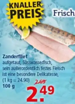 Multi Markt Zanderfilet Angebot