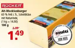 Multi Markt RÜCKER Alt-Mecklenburger Angebot