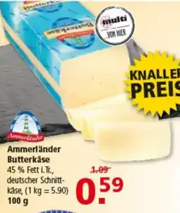 Multi Markt Ammerländer Butterkäse Angebot