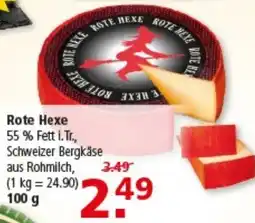 Multi Markt Rote Hexe Schweizer Bergkäse Angebot