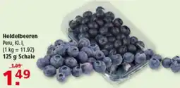 Multi Markt Heidelbeeren Angebot