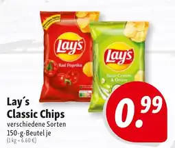 Nah & Frisch Lay's Classic Chips Angebot
