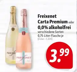 Nah & Frisch Freixenet Carta Premium oder 0,0% alkoholfrei Angebot