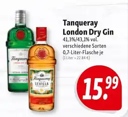 Nah & Frisch Tanqueray London Dry Gin Angebot