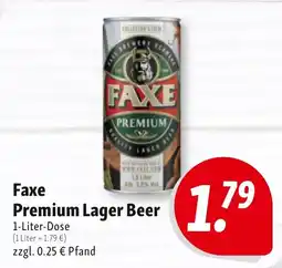 Nah & Frisch Faxe Premium Lager Beer Angebot