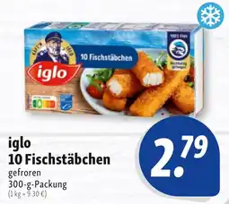 Nah & Frisch iglo 10 Fischstäbchen Angebot