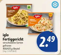 Nah & Frisch iglo Fertiggericht Angebot