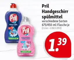 Nah & Frisch Pril Handgeschirrspülmittel Angebot