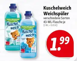 Nah & Frisch Kuschelweich Weichspüler Angebot