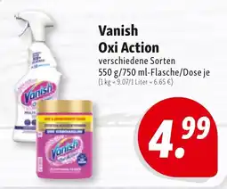Nah & Frisch Vanish Oxi Action Angebot
