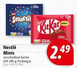 Nah & Frisch Nestlé Minis Angebot