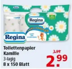 Multi Markt Regina Toilettenpapier Kamille Angebot