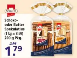 Multi Markt Schulte Schoko- oder Butter Spekulatius Angebot