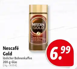 Nah & Frisch Nescafé Gold löschlicher Bohnenkaffee Angebot