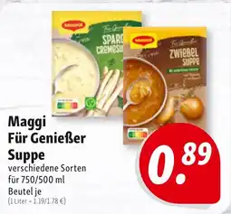 Nah & Frisch Maggi Für Genießer Suppe Angebot