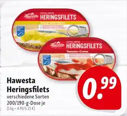 Nah & Frisch Hawesta Heringsfilets Angebot