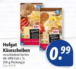 Nah & Frisch Hofgut Käsescheiben Angebot