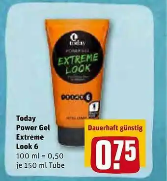 REWE Today Power Gel Extreme Look 6 Angebot