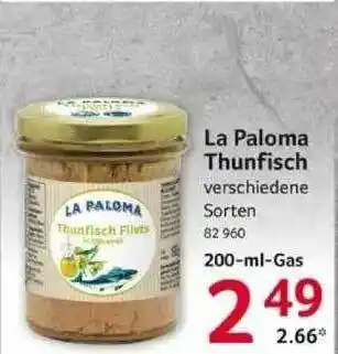 Selgros La Paloma Thunfisch Angebot