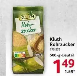 Selgros Kluth Rohrzucker Angebot