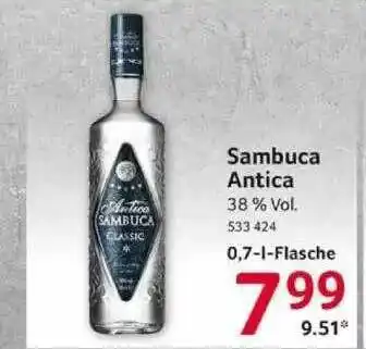 Selgros Sambuca Antica Angebot