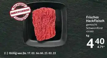 Selgros Frisches Hackfleisch Angebot