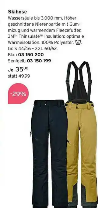 Tchibo Skihose Angebot