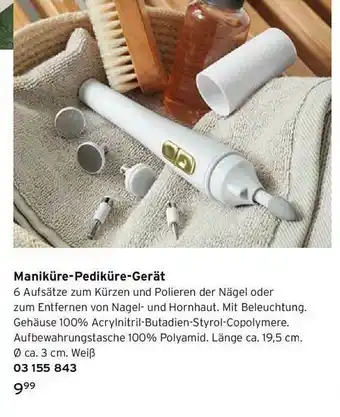 Tchibo Maniküre-pediküre-gerät Angebot