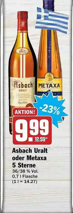 AEZ Asbach Uralt Oder Metaxa 5 Sterne Angebot