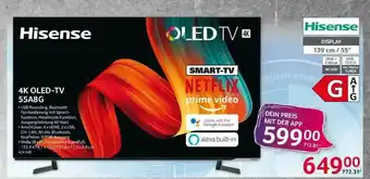 Selgros 4k Oled-tv 55a8g Hisense Angebot