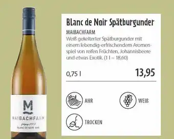 Superbiomarkt Blanc De Noir Spätburgunder Angebot