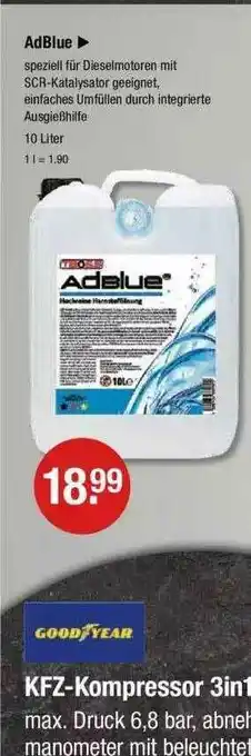 V Markt Adblue Angebot