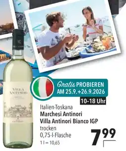CITTI Markt Marchesi Antinori Villa Antinori Bianco IGP Angebot