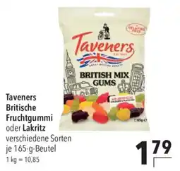 CITTI Markt Taveners Britische Fruchtgummi Angebot