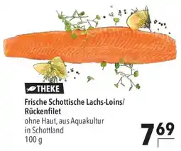 CITTI Markt THEKE Frische Schottische Lachs-Loins/Rückenfilet Angebot