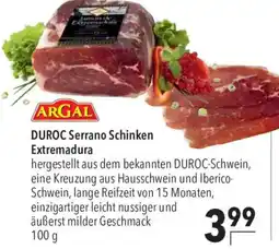 CITTI Markt ARGAL DUROC Serrano Schinken Extremadura Angebot