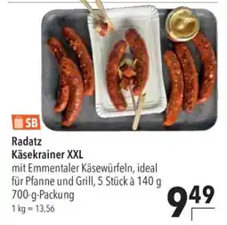 CITTI Markt Radatz Käsekrainer XXL Angebot